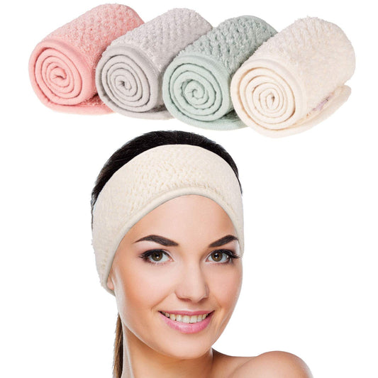4 Pack Spa Facial Headband - DUX
