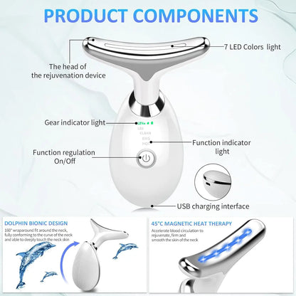 Neck Facial Lifting Device – Skin Tightening & Anti-Wrinkle - DUX