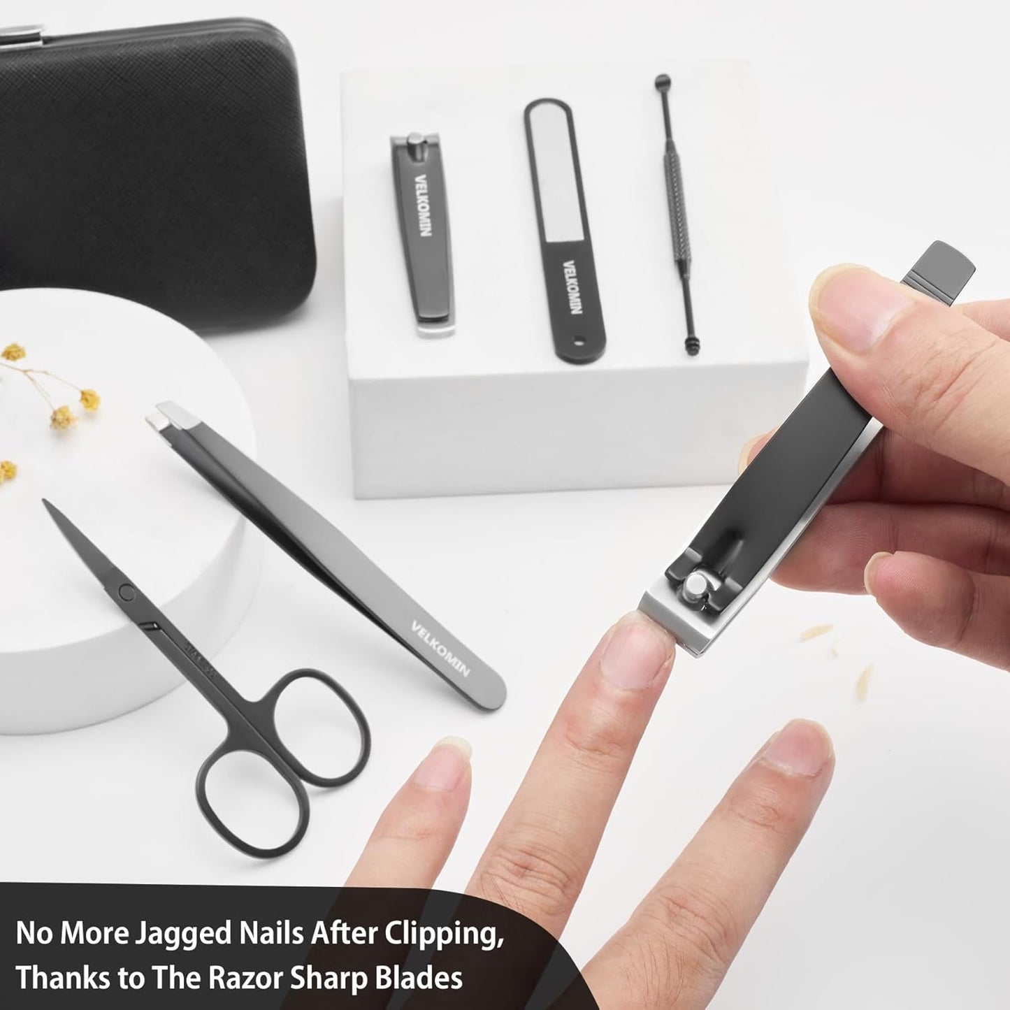 6 Pcs Ultra-Sharp and Durable Manicure Kit, 18-Month Replacement Warranty! - DUX