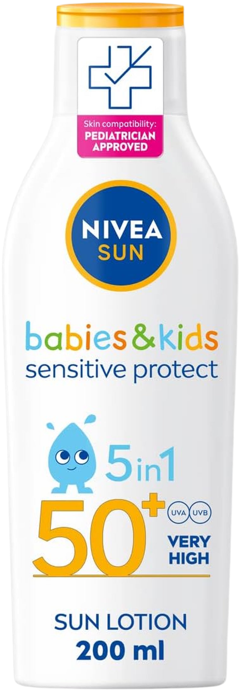 SUN Kids Protect & Sensitive Sun Lotion with SPF 50+ (200Ml) - DUX