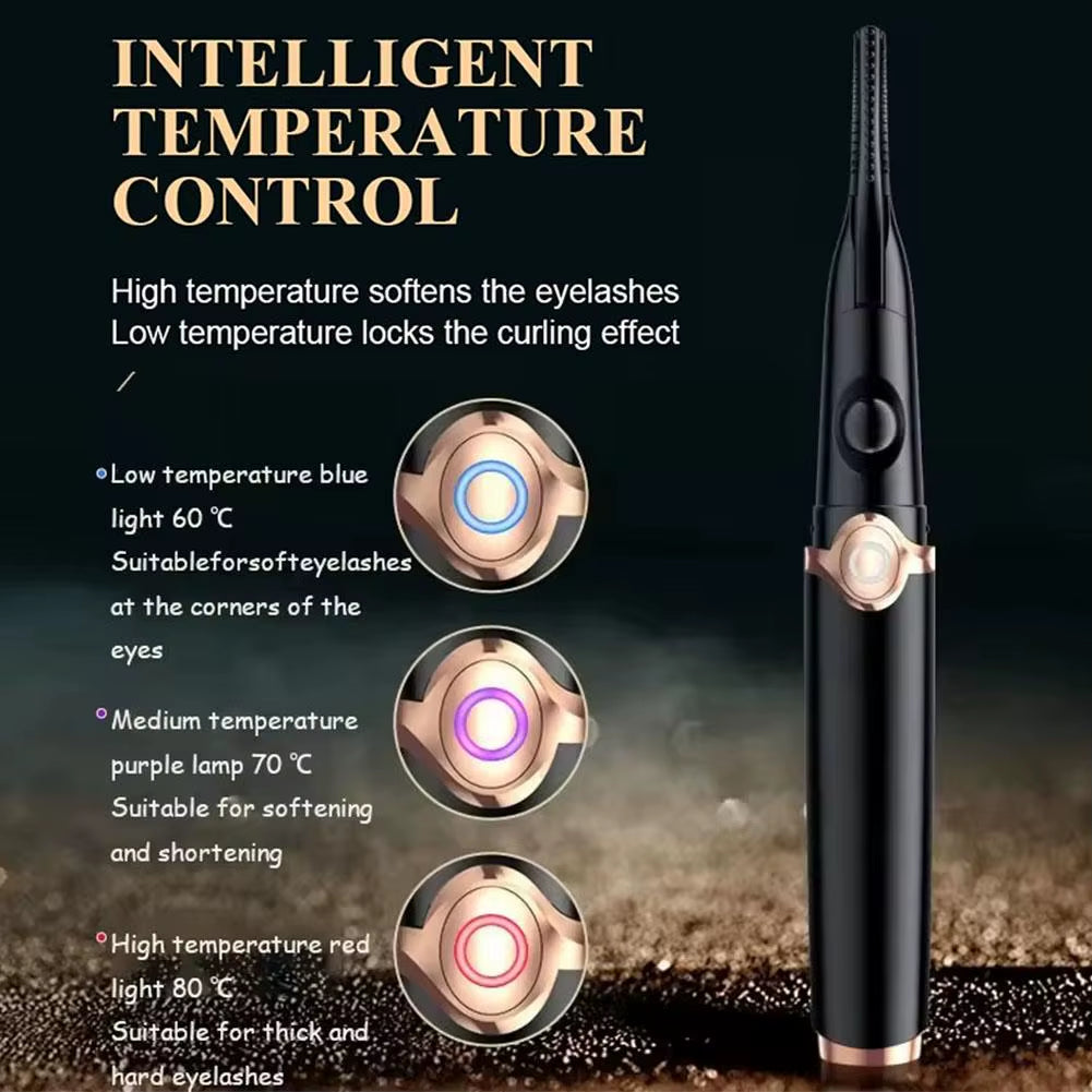 Electric Heated Eyelash Curler Natural Eyelash - DUX