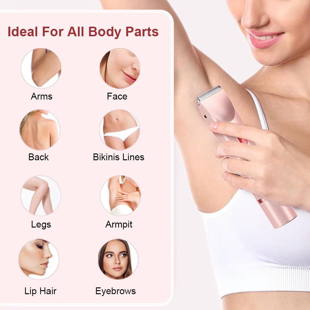 Electric Shaver for Face Facial & Body - DUX