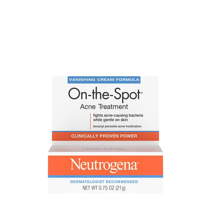 On-The-Spot Acne Treatment Gel with Benzoyl Peroxide 0.75 Oz - DUX