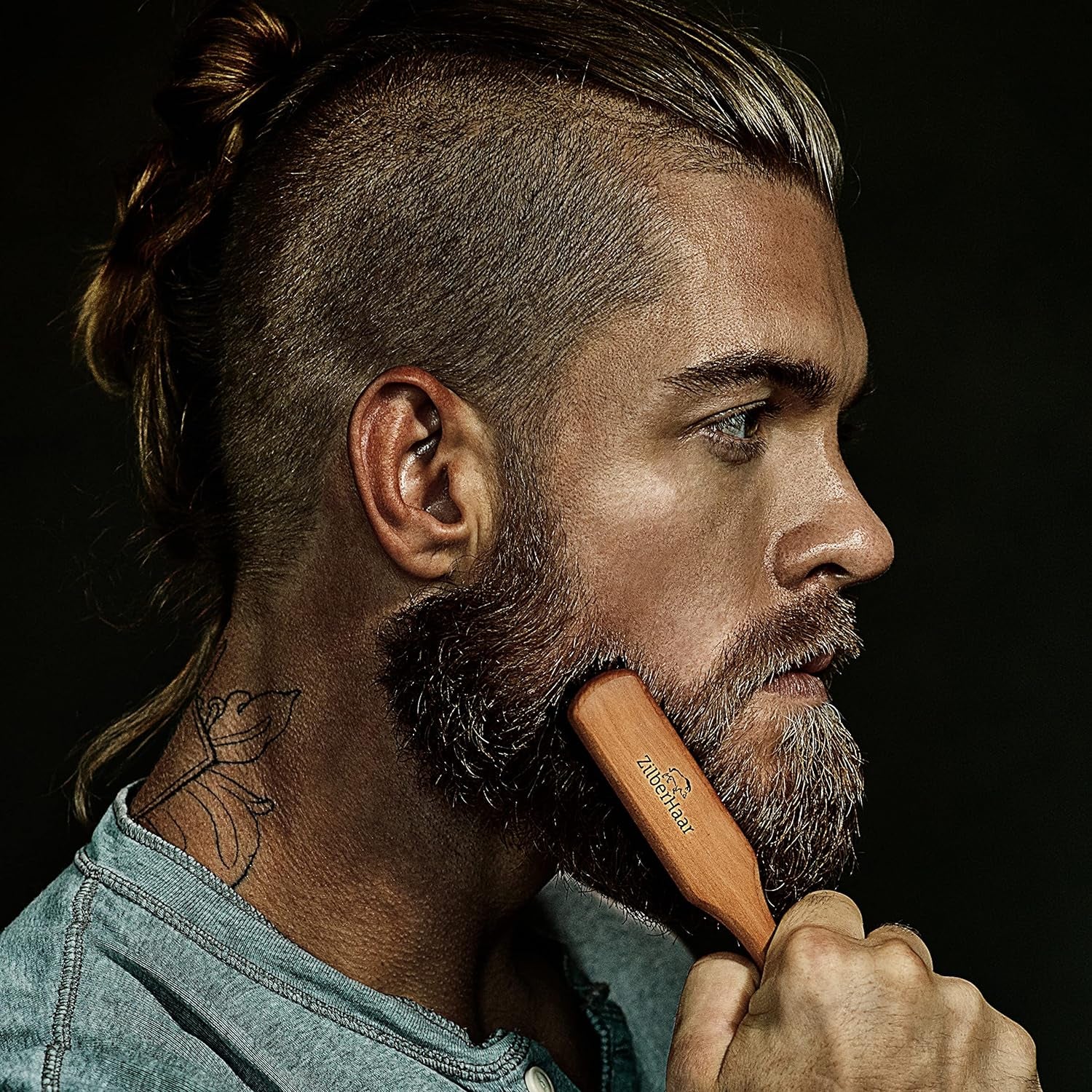 ZilberHaar Long Hair & Beard Brush - DUX