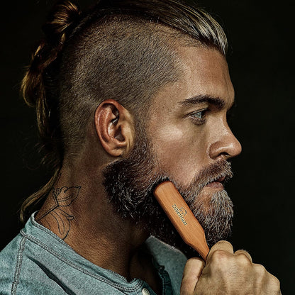 ZilberHaar Long Hair & Beard Brush - DUX