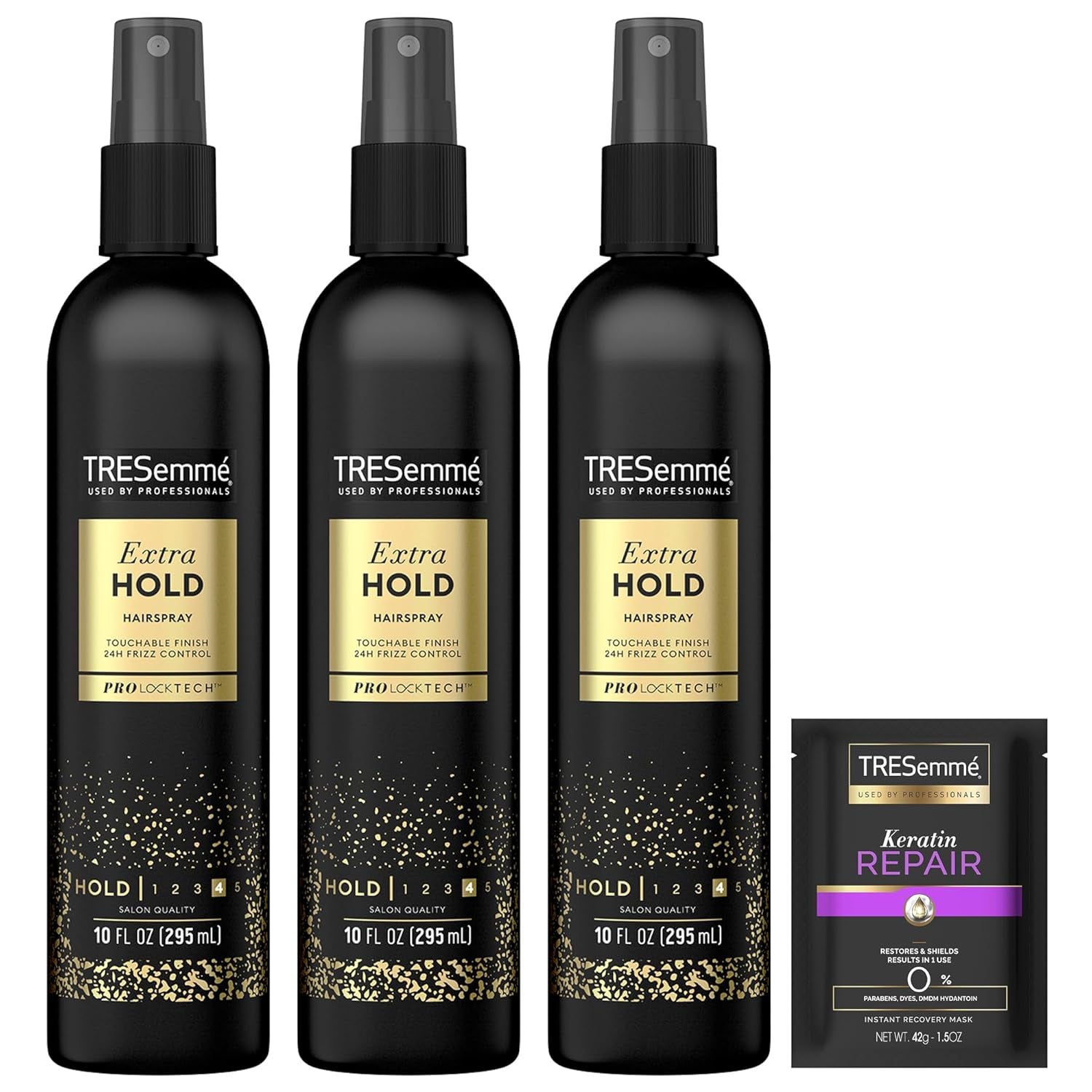 Tresemmé Hairspray, Non-Aerosol, Extra Hold, 3-Pack - DUX