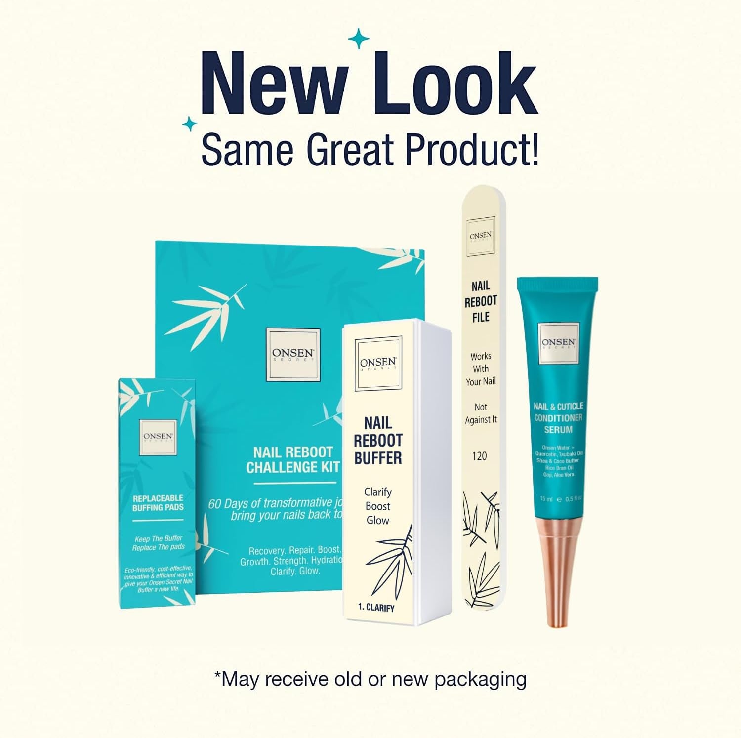 Onsen Secret Essential Nail Reboot Kit - DUX