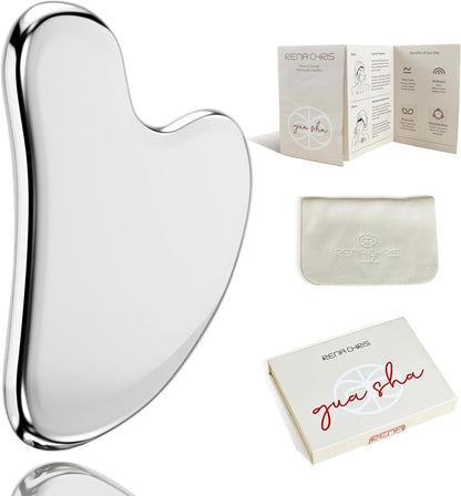 Stainless Steel Gua Sha Board for SPA Acupuncture - DUX