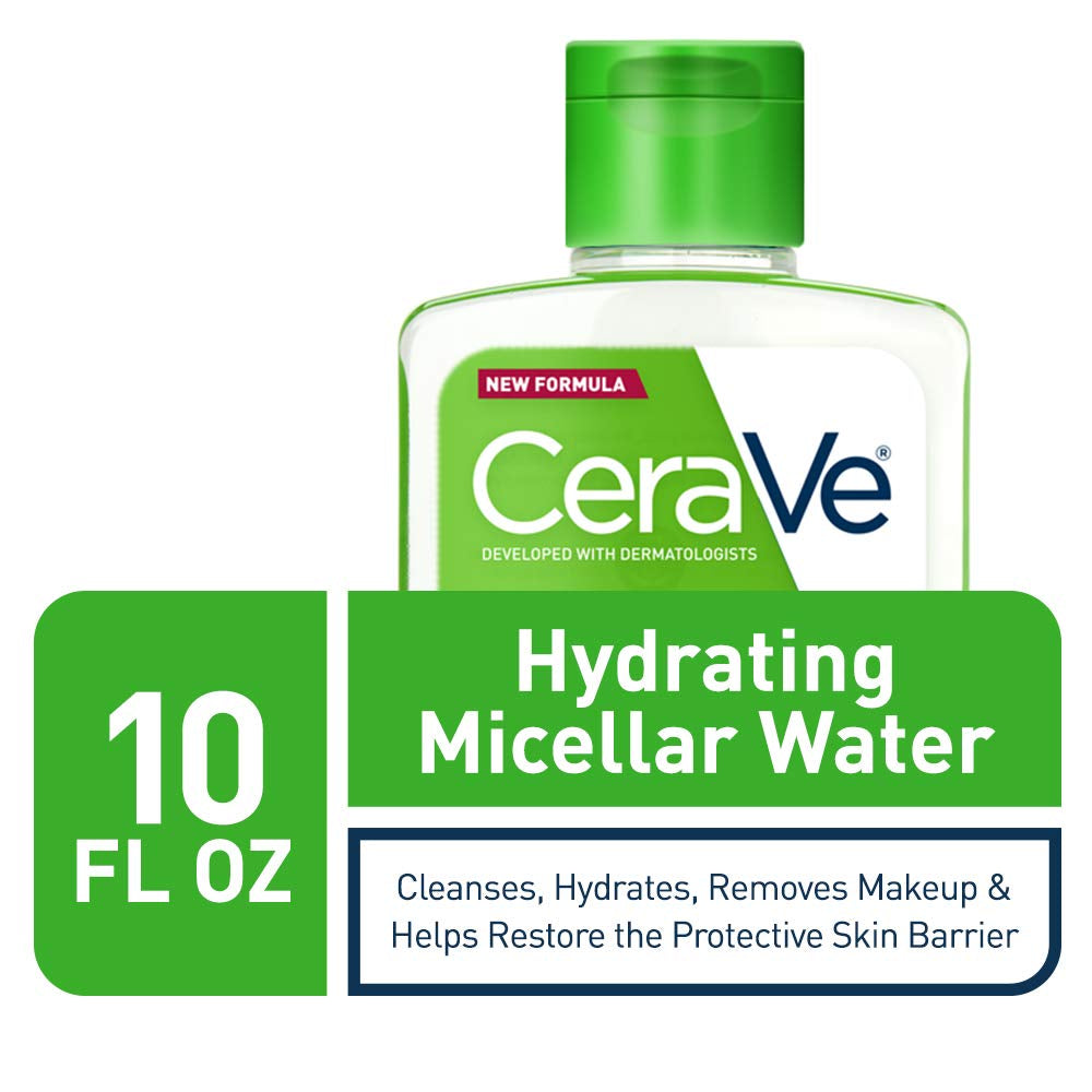 CeraVe Micellar Water Hydrating Facial Cleanser & Eye Makeup Remover - DUX