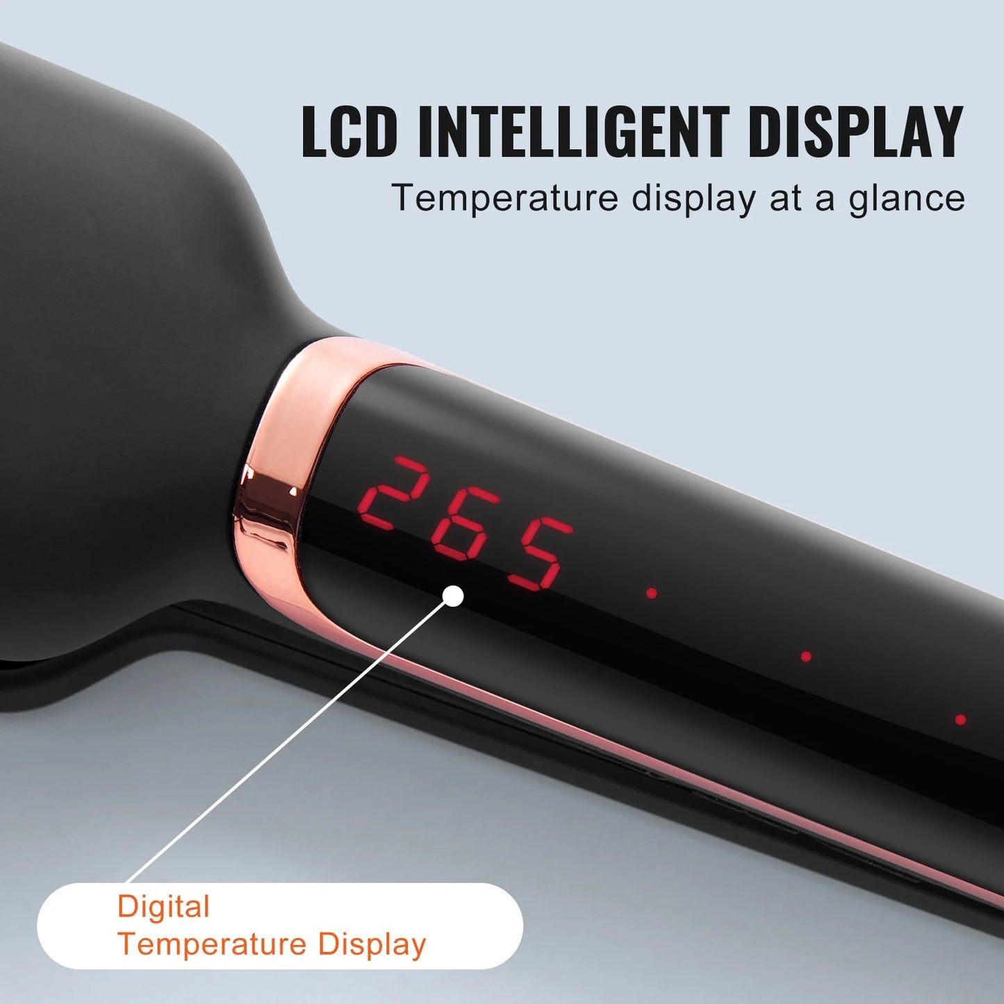 SKYSHALO Titanium Hair Straightener - DUX
