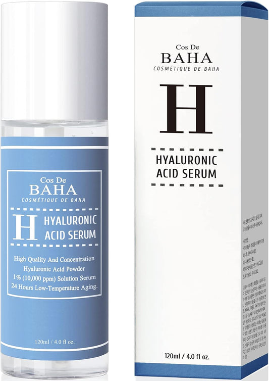 Pure Hyaluronic Acid 1% Serum – Deep Hydration & Radiant Skin (4 fl oz) - DUX