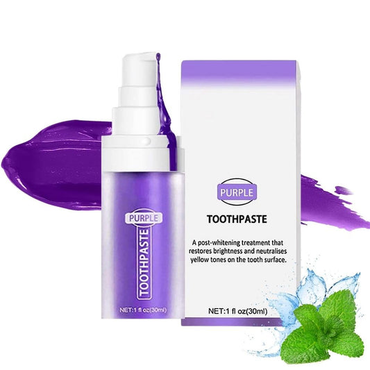 Purple Toothpaste for Teeth Whitening - DUX