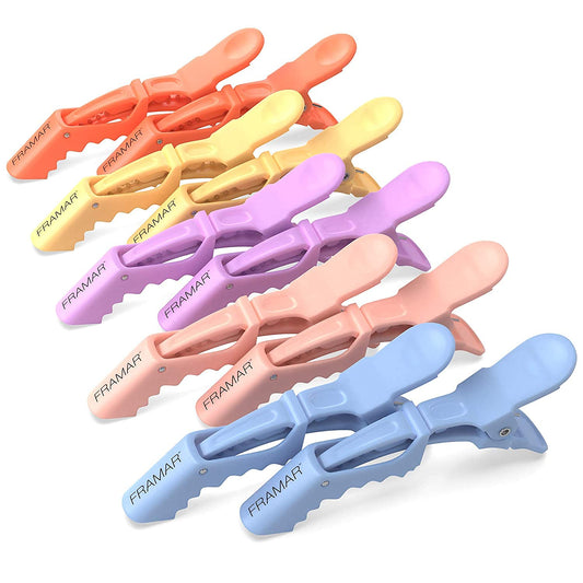 Professional Styling Clips for Hair 10 Pack - DUX