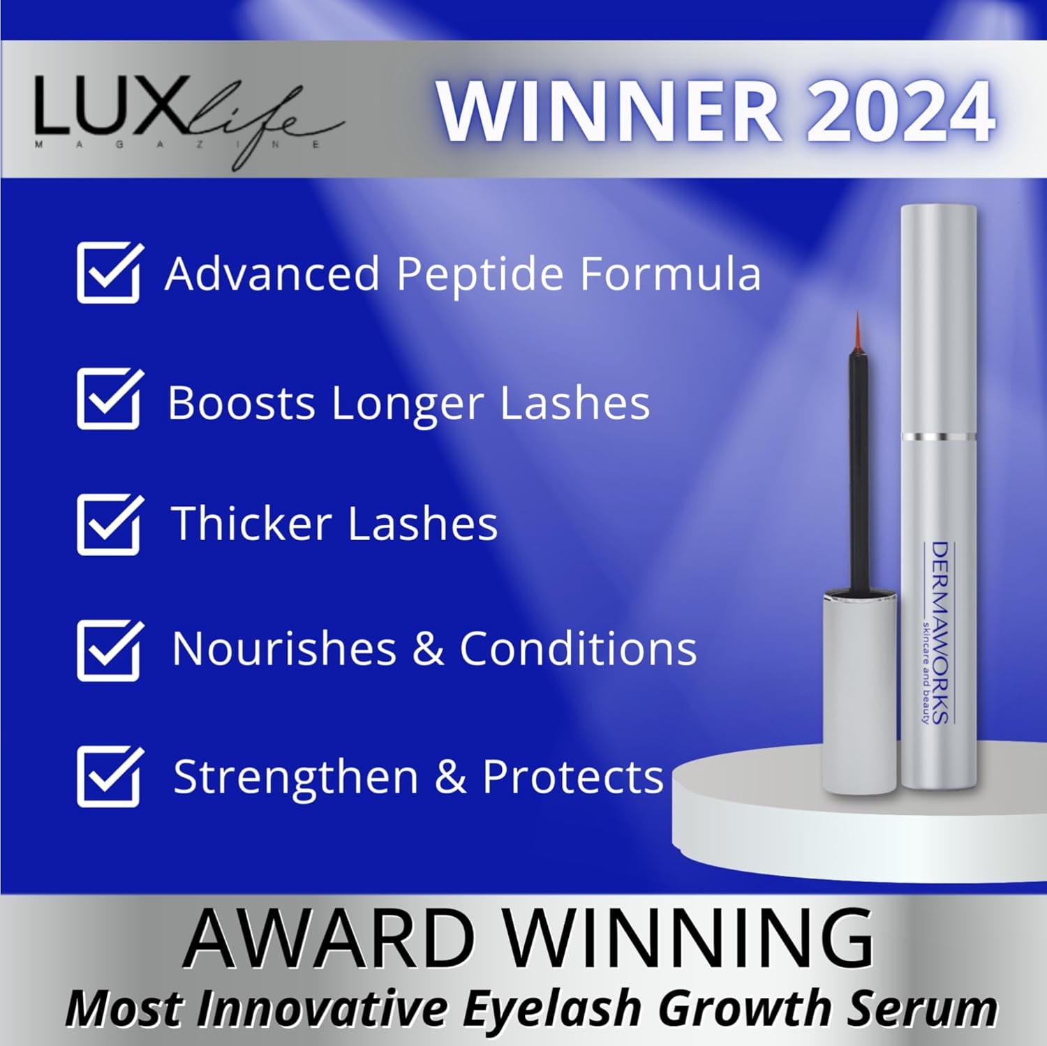 Spectaculash Lash Serum for Eyelash Growth XL – 8Ml - DUX