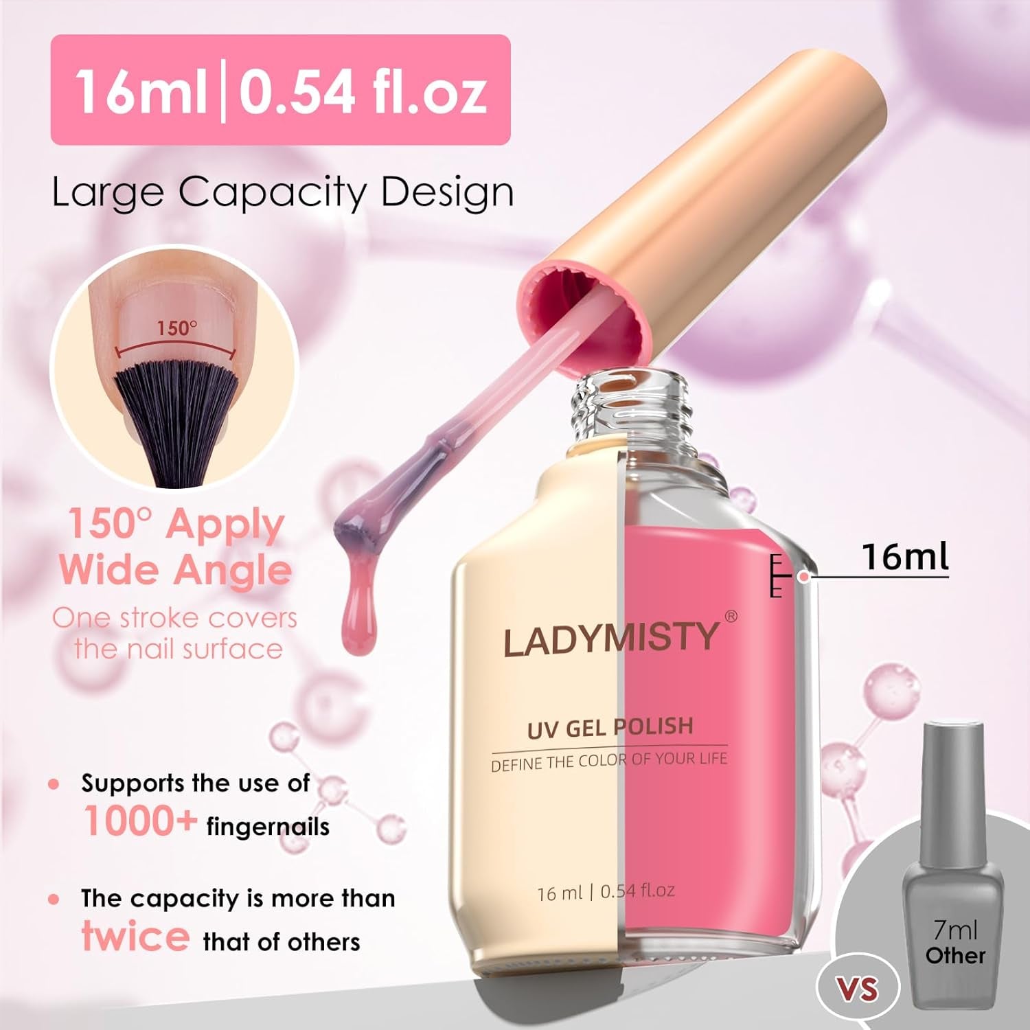 6 PCs Gel Nail Polish - DUX