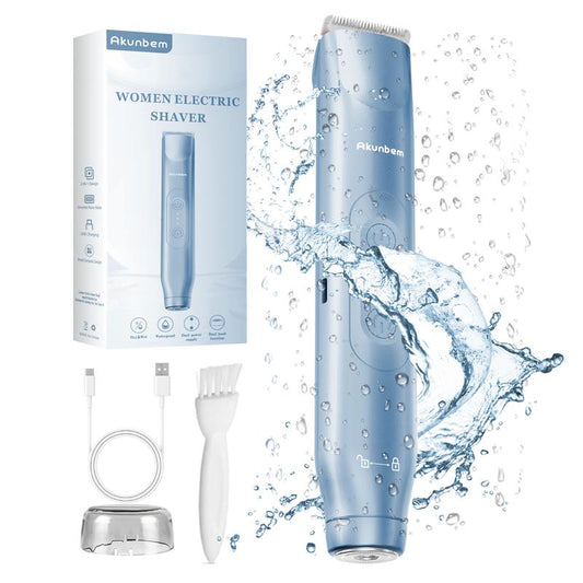 Electric Shaver and Razor Rechargeable 2-In-1 Body and Facial Hair Removal - DUX