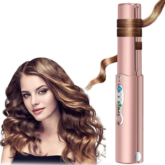 Portable Titanium Cordless Hair Straightener - DUX