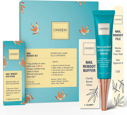 Onsen Secret Essential Nail Reboot Kit - DUX