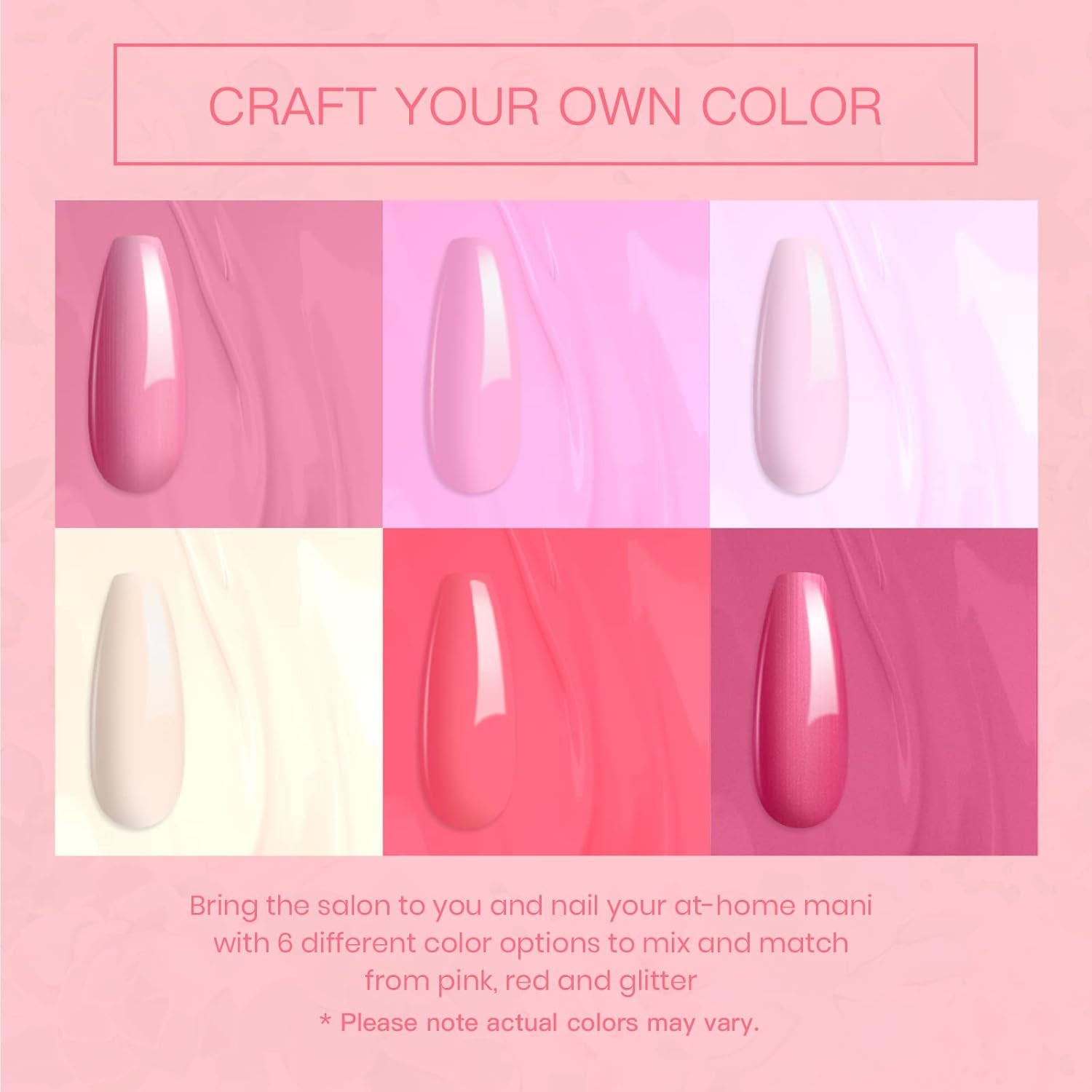 Beetles Gel Nail Polish 6 Colors - DUX